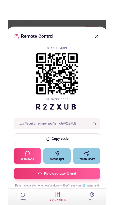 squirtmachine app